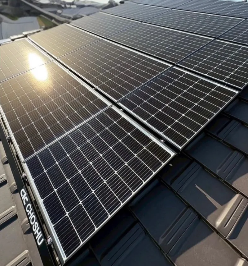 太陽光発電の施工事例