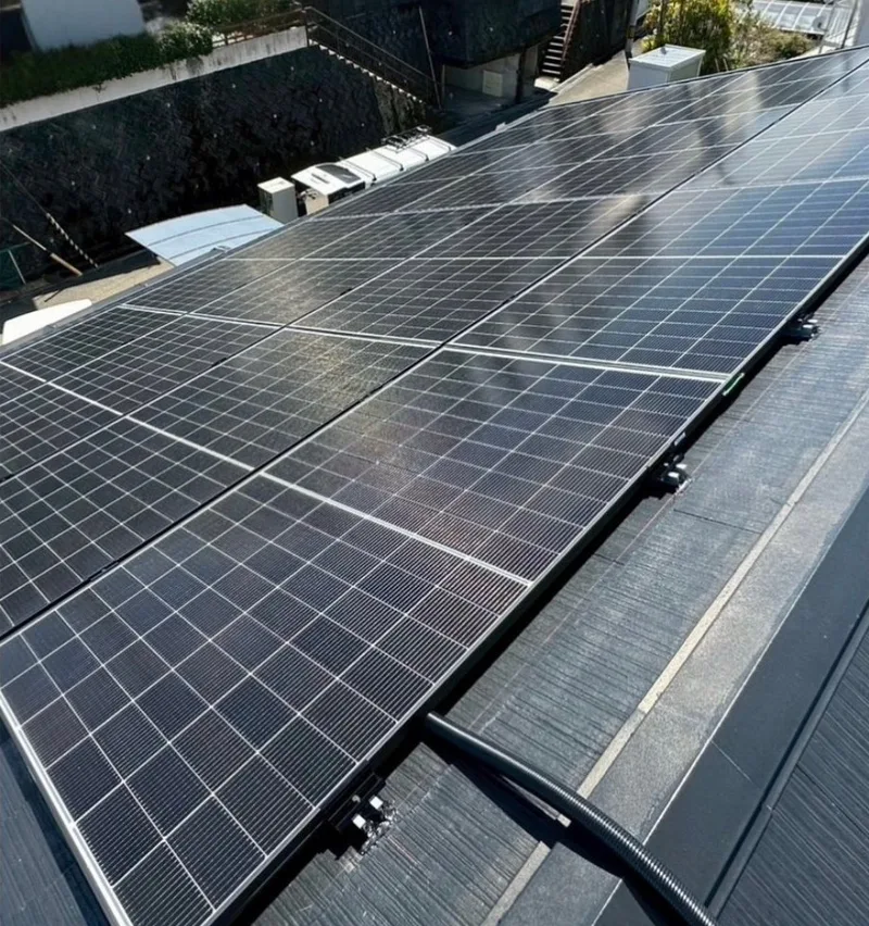 太陽光発電の施工事例